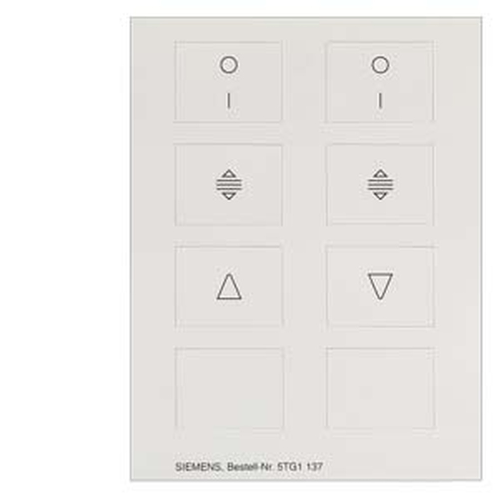 Siemens Piktogrammbogen 5TG1137