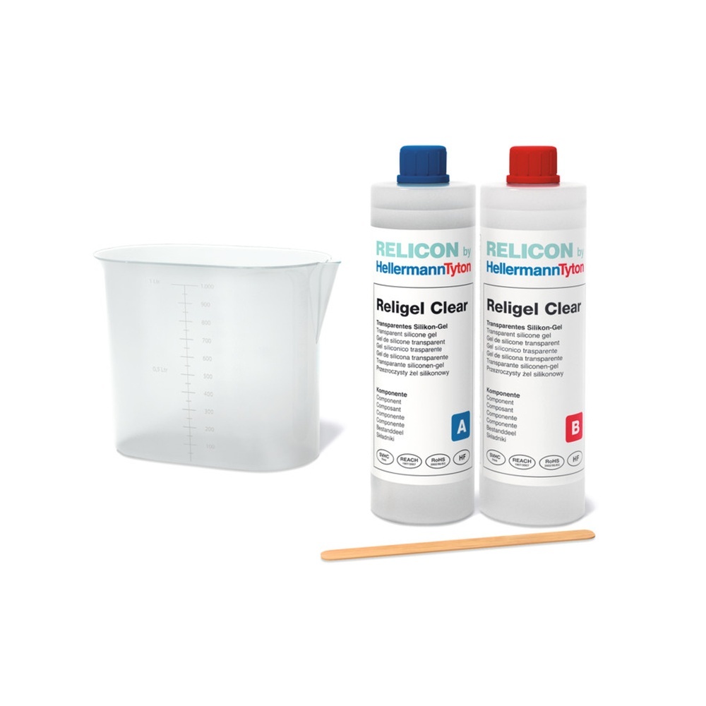 Hellermann 2K Gießharz 435-00754 Typ Religel Clear 1.000-SIG-CL