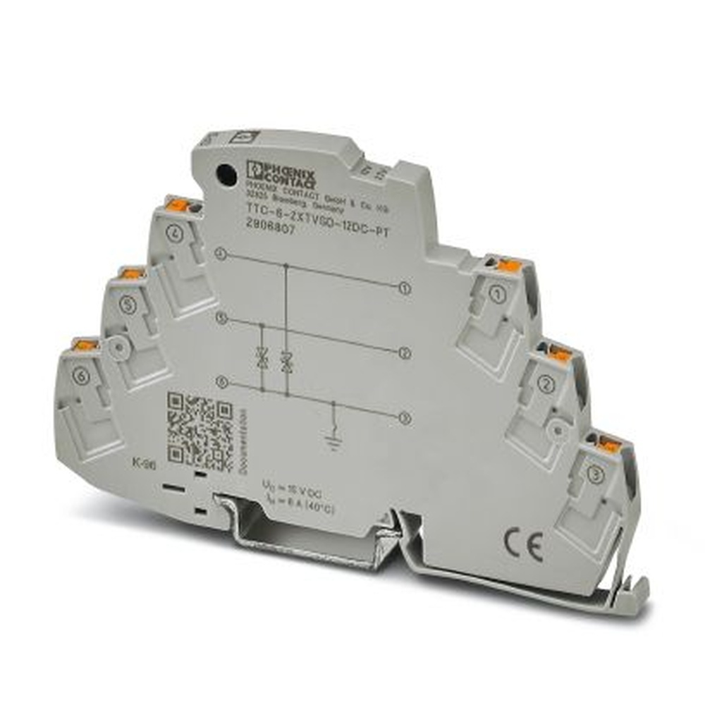 Phoenix Contact Überspannungsschutzgerät 2906807 Typ TTC-6-2XTVSD-12DC-PT