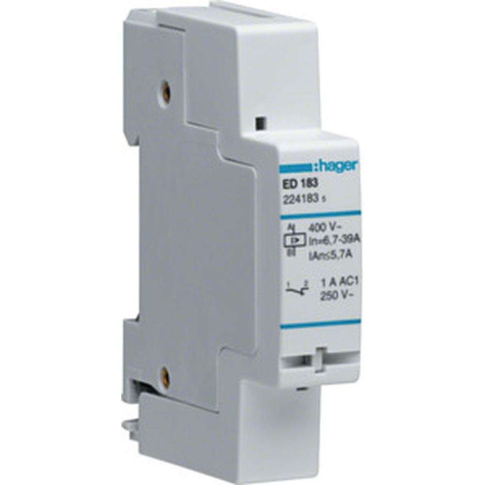Hager Lastabwurfrelais ED183