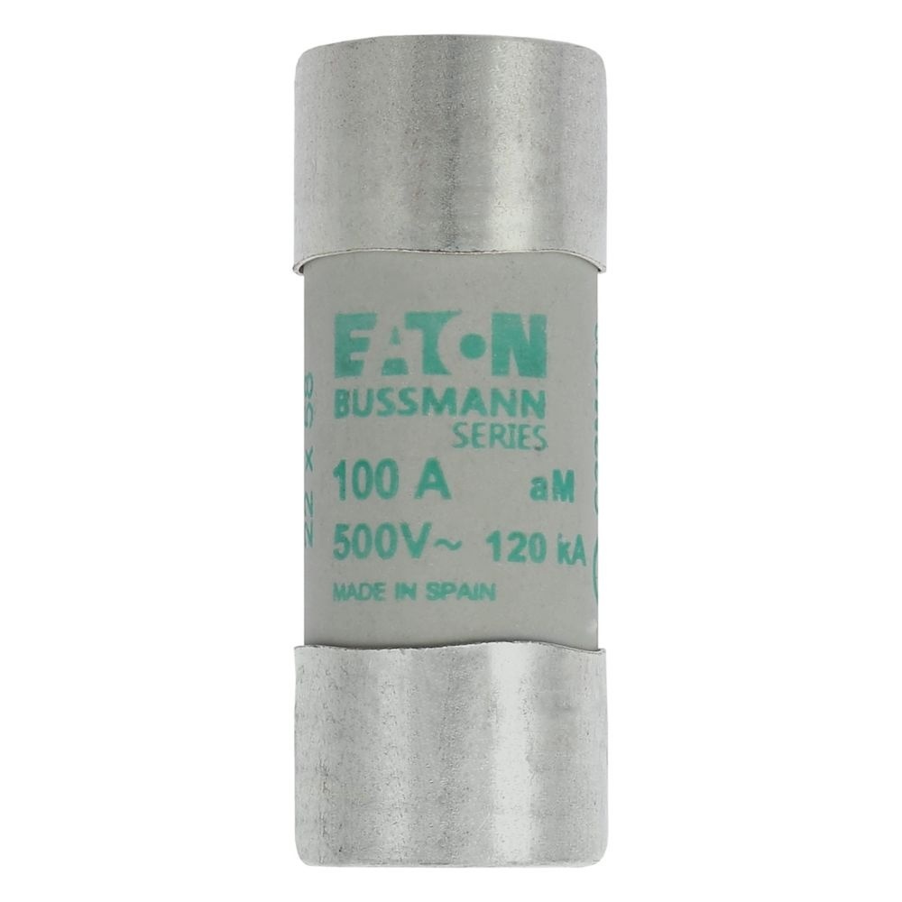 Eaton Sicherungseinsatz C22M100 Typ CYLINDRICAL FUSE 22 x 58 100A AM 500V AC