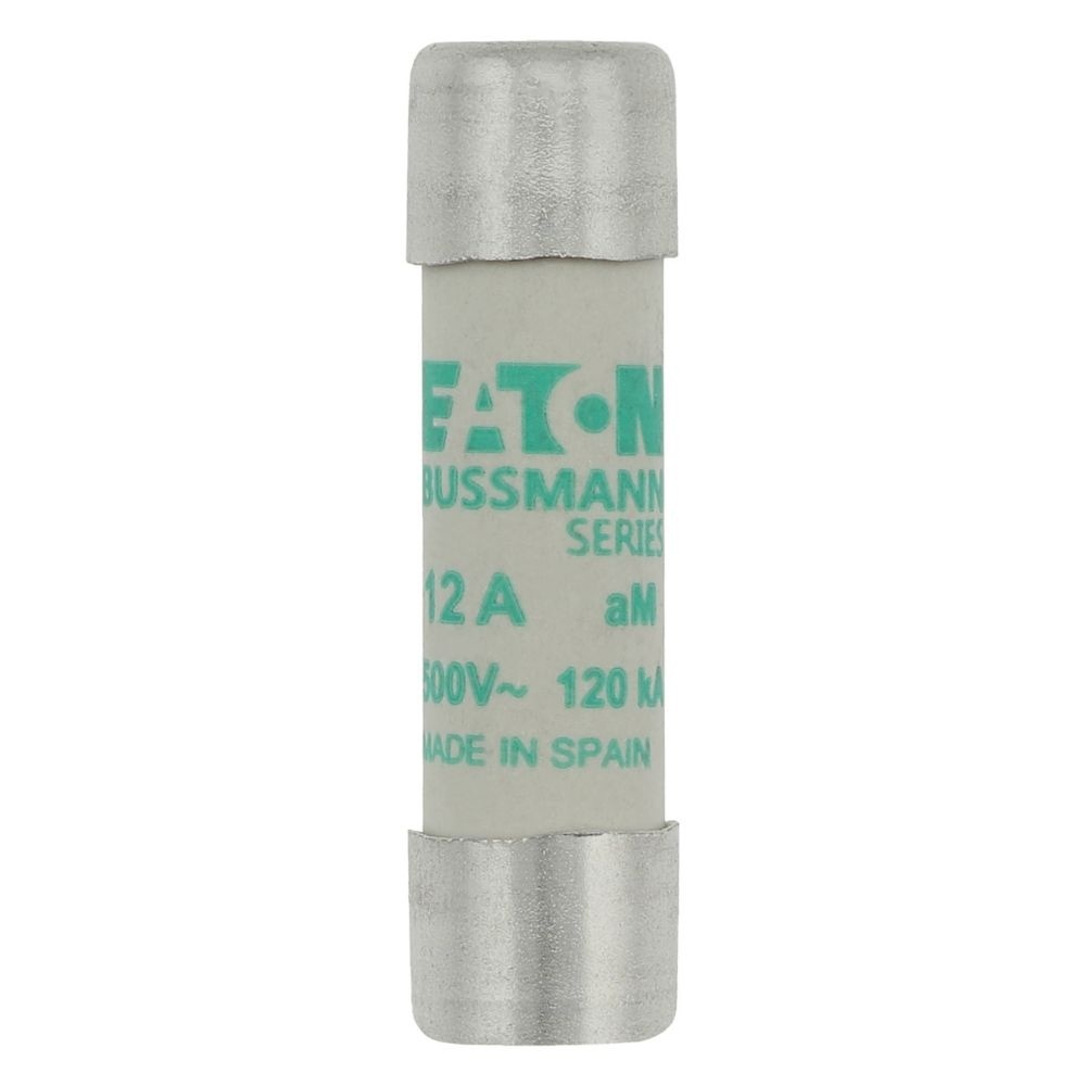 Eaton Sicherungseinsatz C10M12 Typ CYLINDRICAL FUSE 10 x 38 12A AM 500V AC