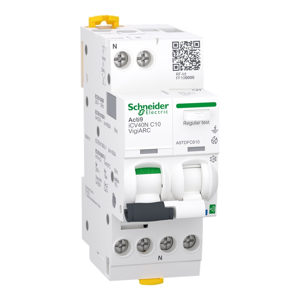 Schneider Electric Fehlerlichtbogenschutzeinrichtung A9TDFC610
