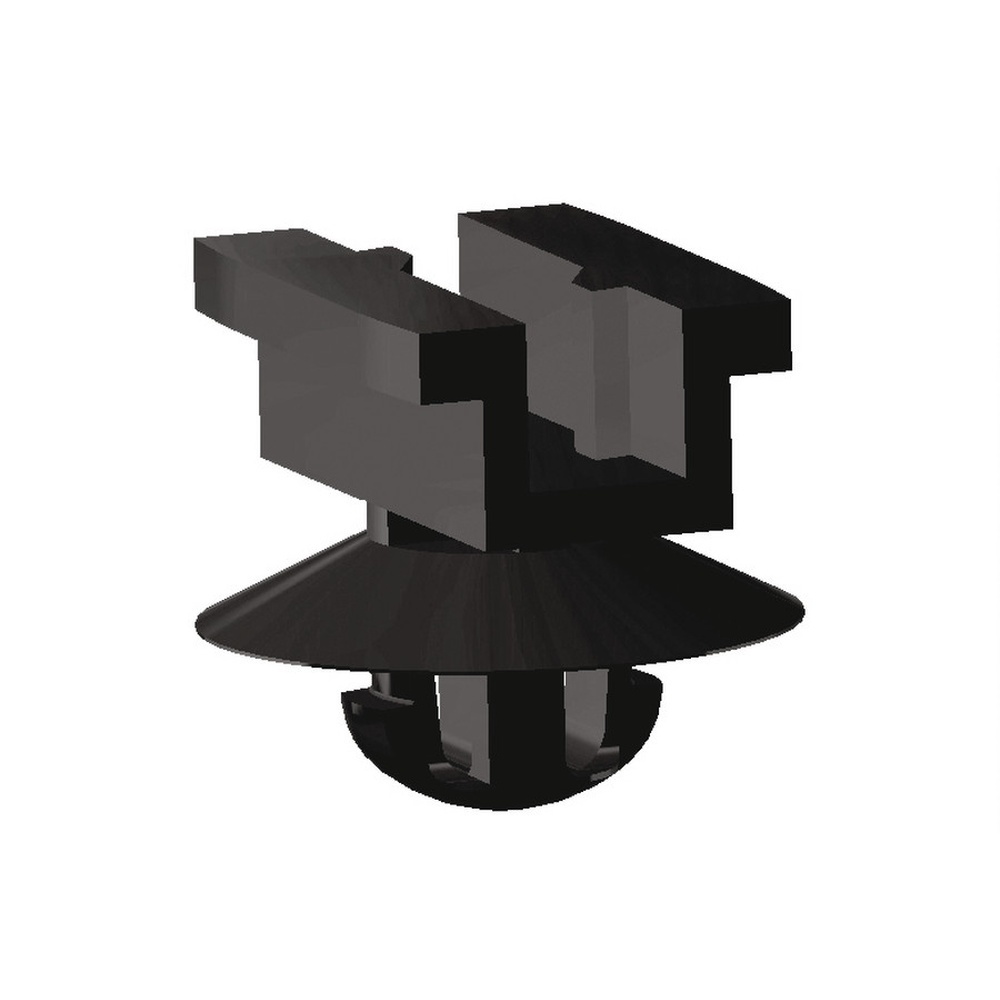 Hellermann Halter 151-00840 Typ CC-PAEKSFT6.5PT1.7-2.3-PA66HIRHS-BK