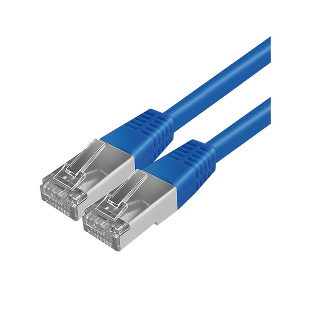 ESYLUX Verbindungskabel EQ10019982 Typ CA-C Patch Cable RJ45 5.0 blue