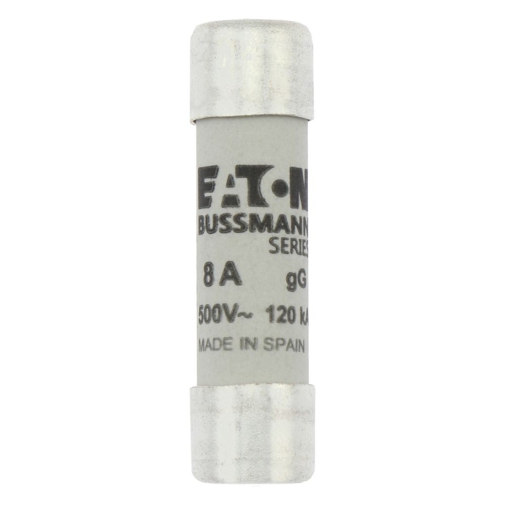 Eaton Sicherungseinsatz C10G8 Typ CYLINDRICAL FUSE 10 x 38 8A GG 500V AC
