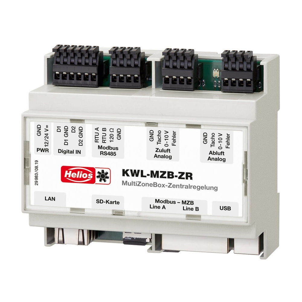 Helios Zentralregelung 04215 Typ KWL-MZB-ZR