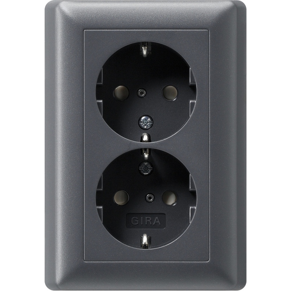 Gira Doppelsteckdose 078328