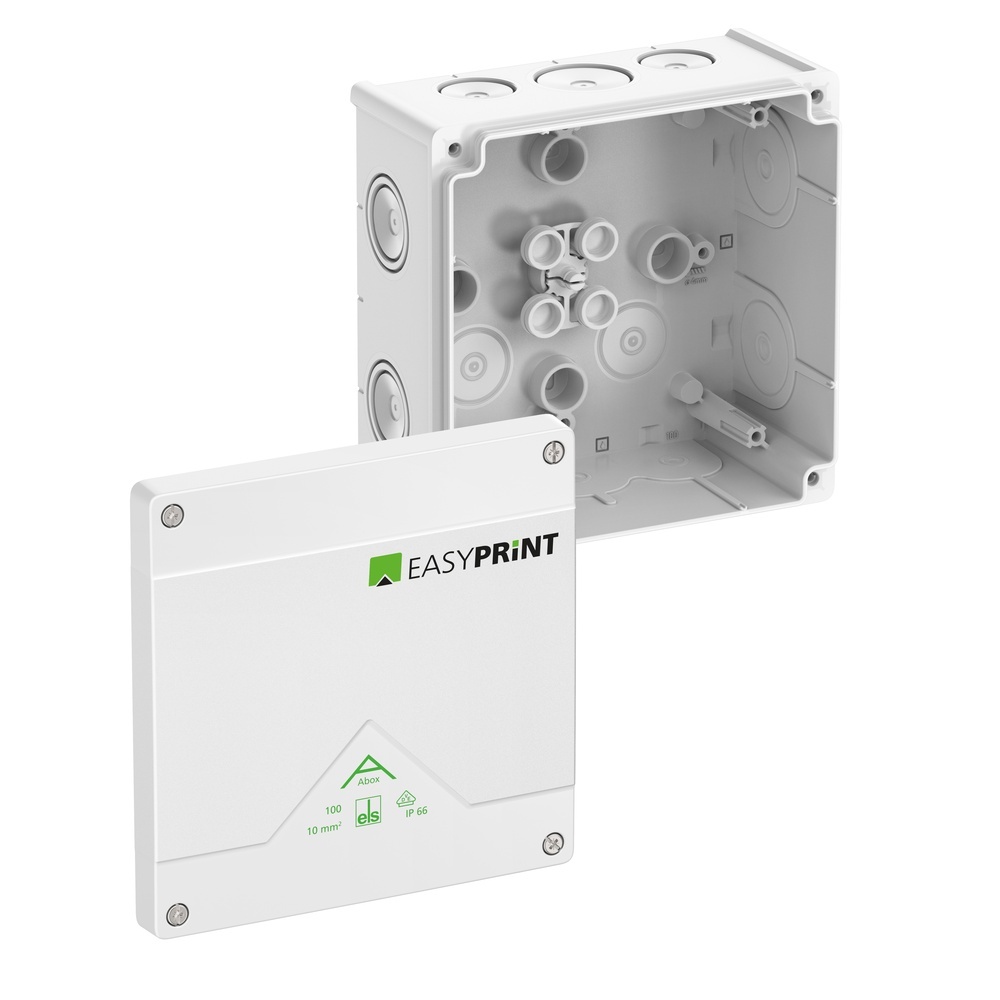Spelsberg Abzweigkasten 810100EP Typ Abox 100-L/w EasyPrint