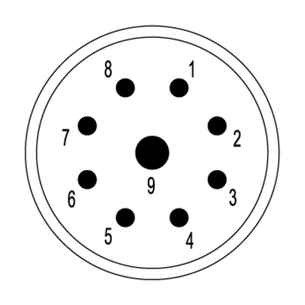 Weidmüller Kontakteinsatz 1170050000 Typ SAI-M23-SE-9
