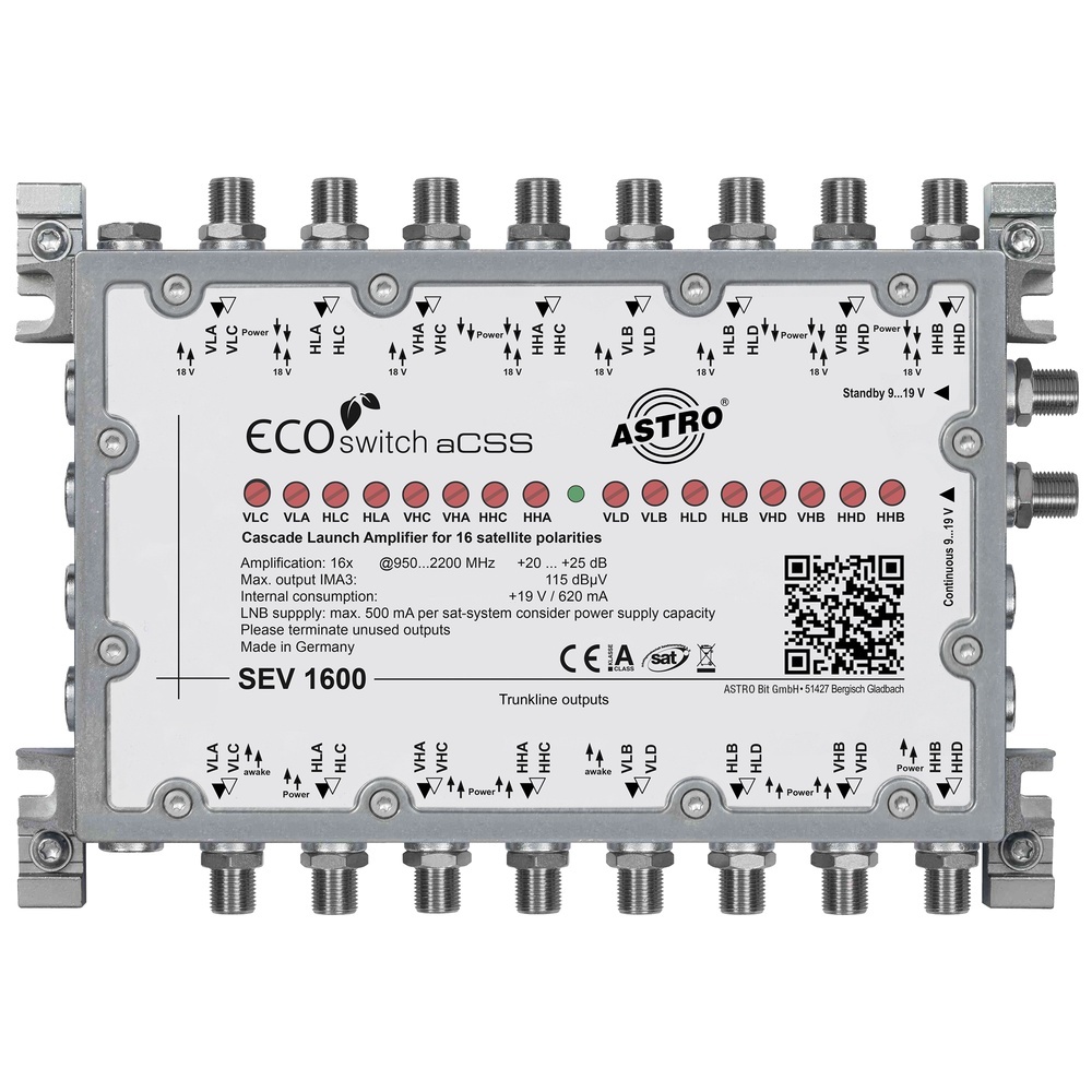 Astro Bit Kaskadenstartverstärker 00360030 Typ SEV 1600
