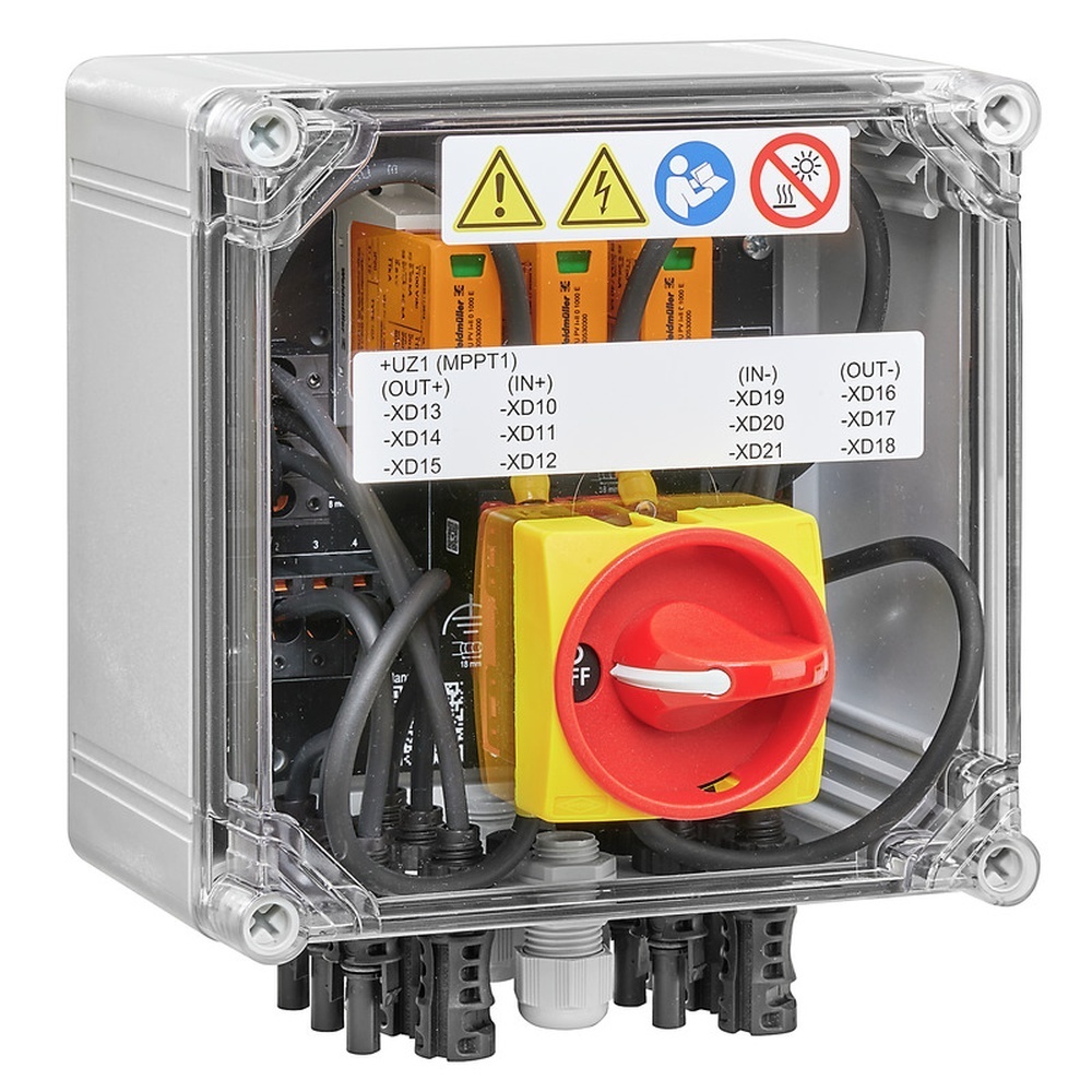 Weidmüller Generatoranschlusskasten 2890350000 Typ PVN DC 3I 3O 1MPP SW SPD1R EVO 11