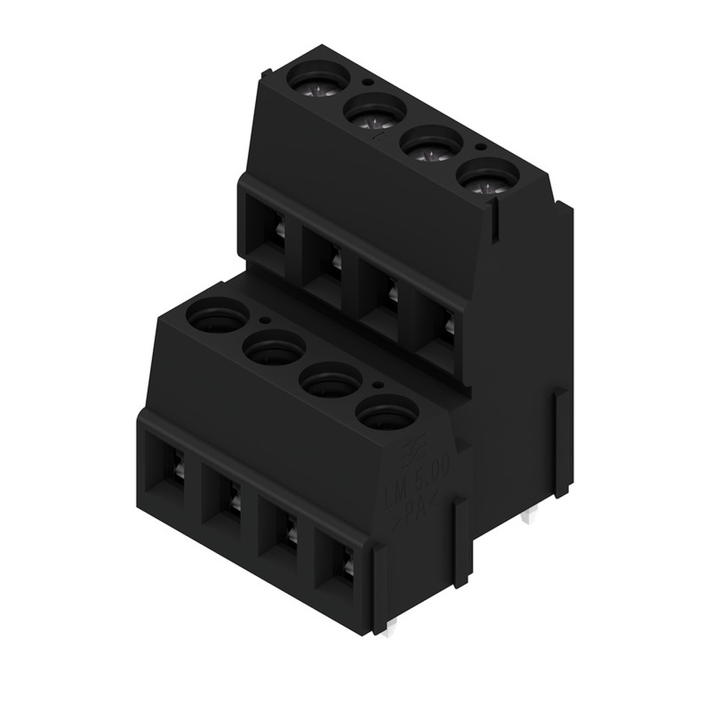 Weidmüller Leiterplattenklemme 1769100000 Typ LM2N 5.08/08/90 3.5SN BK BX