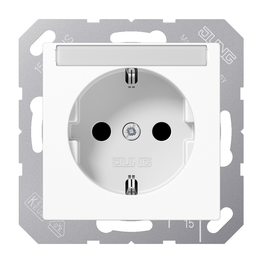 Jung Schutzkontakt Steckdose A 1520 BFNA WW