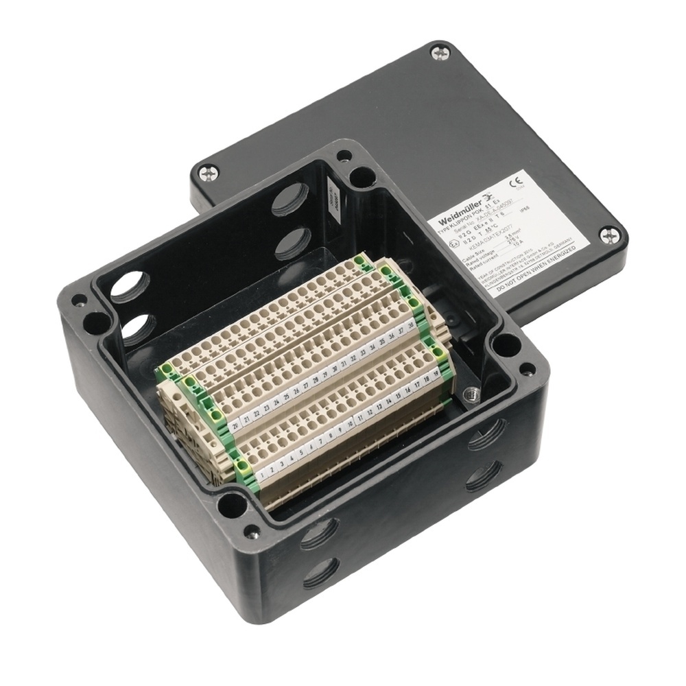 Weidmüller Ex Kunststoffgehäuse 8000004230 Typ KLIPPON POK51 M20ZCSS E