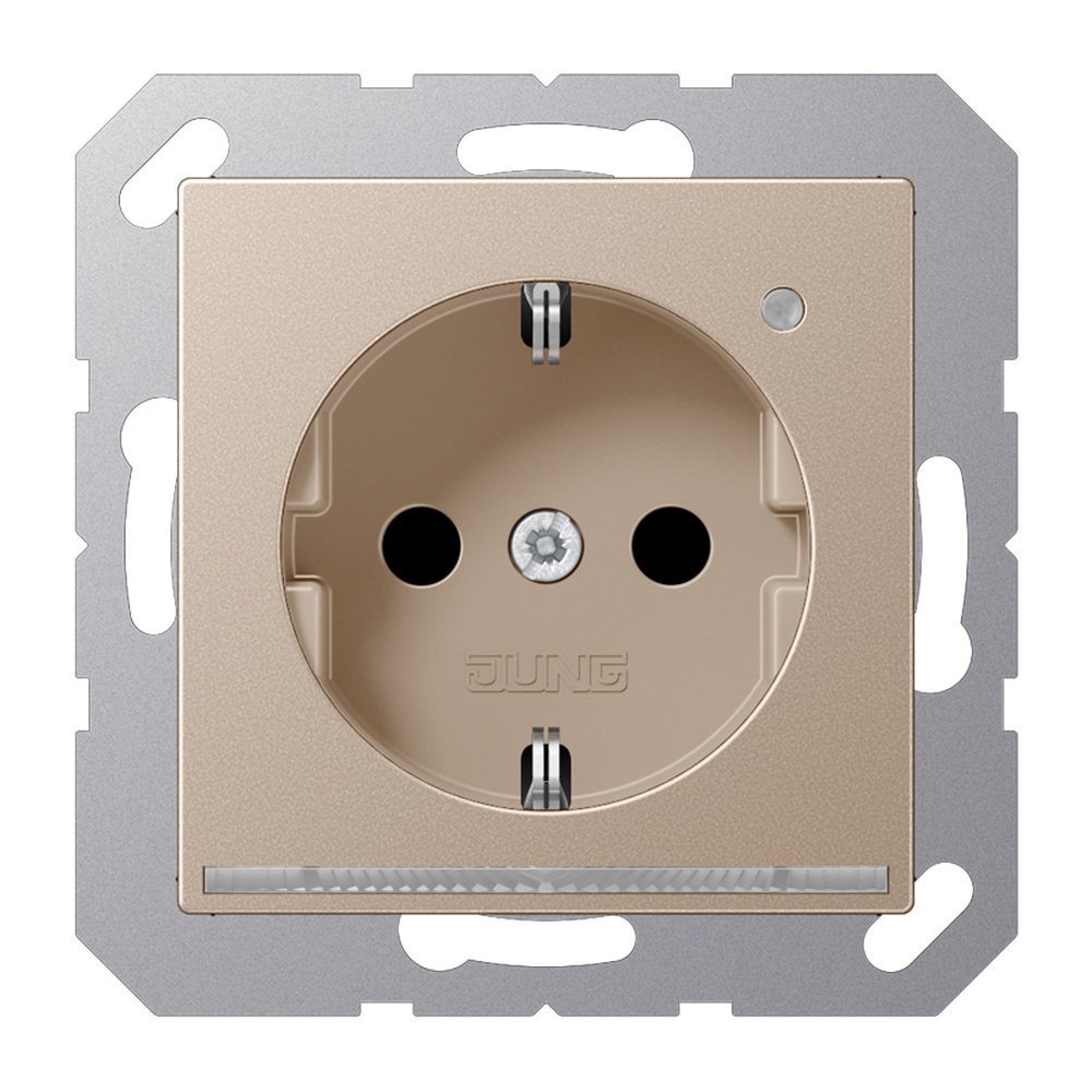 Jung SCHUKO Steckdose A1520-OCHLNW