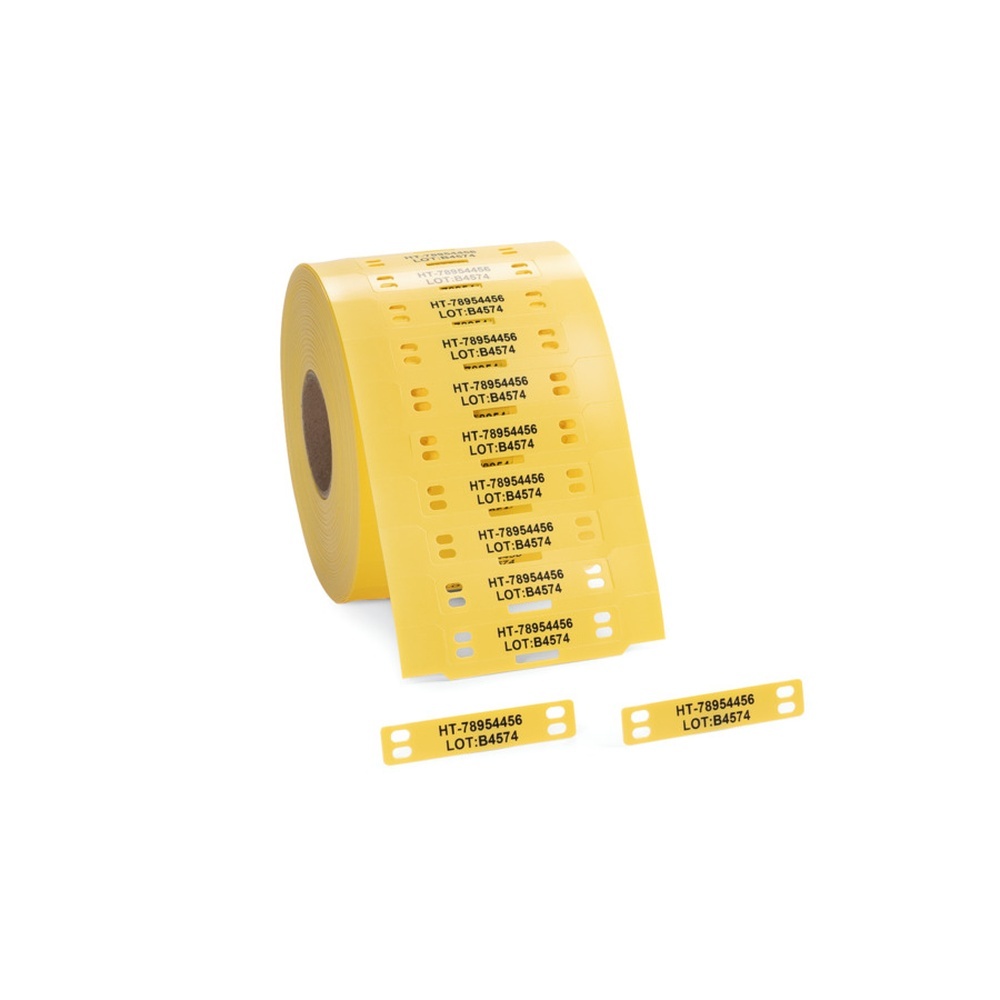 Hellermann Kennzeichnungsschild 556-80534 Typ TAGPU25X75-4-PUR-YE