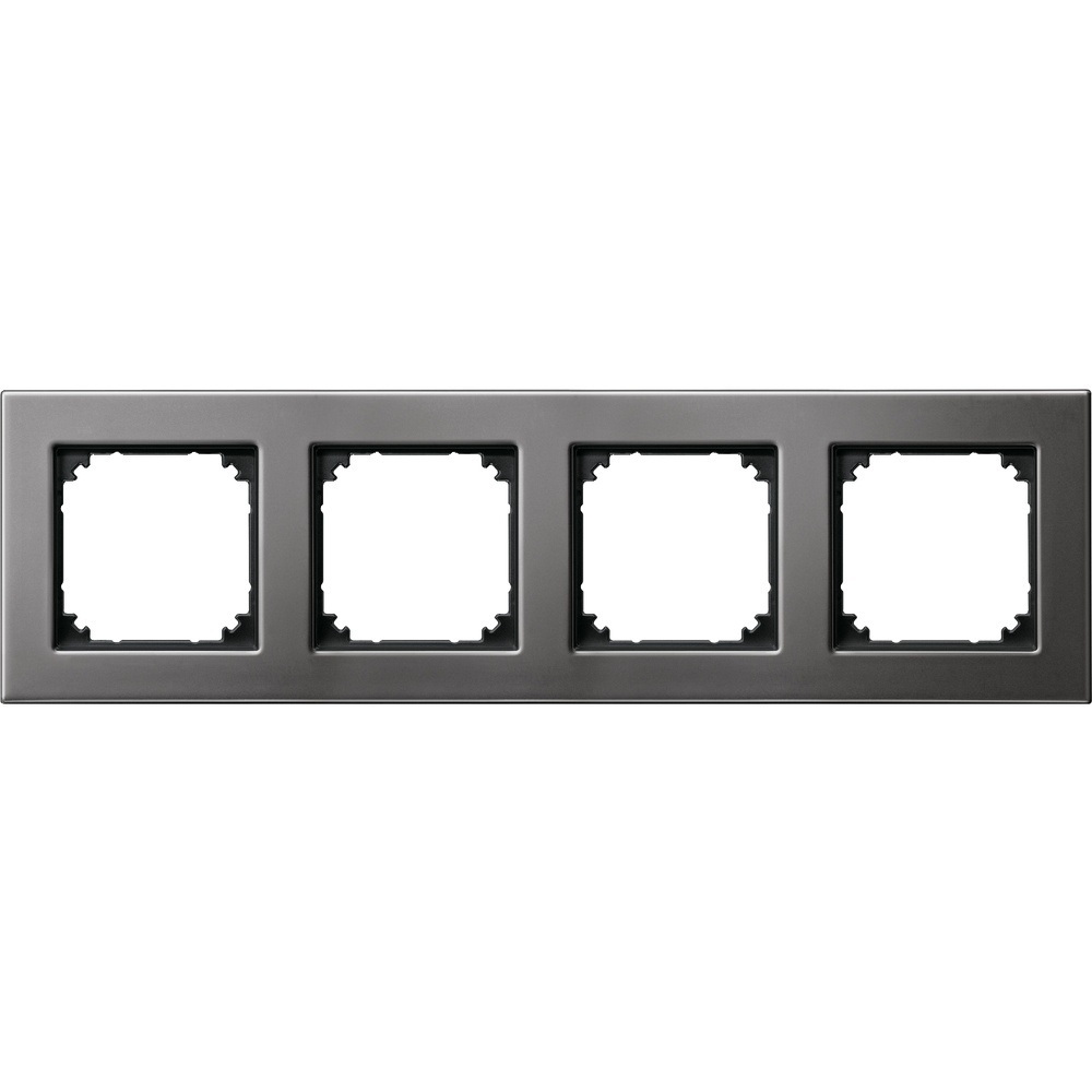 Merten Echtglasrahmen 4fach 475414
