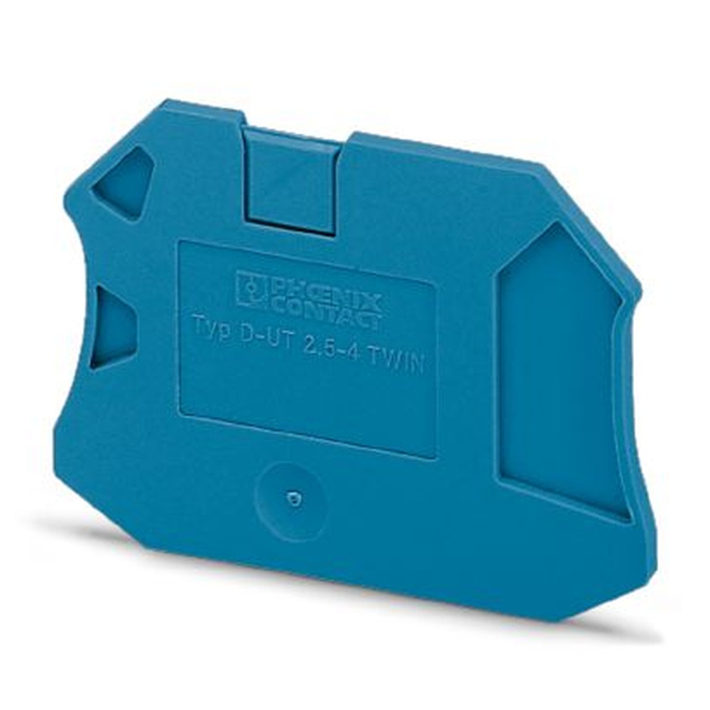 Phoenix Contact Abschlussdeckel 3047142 Typ D-UT 2,5/4-TWIN BU