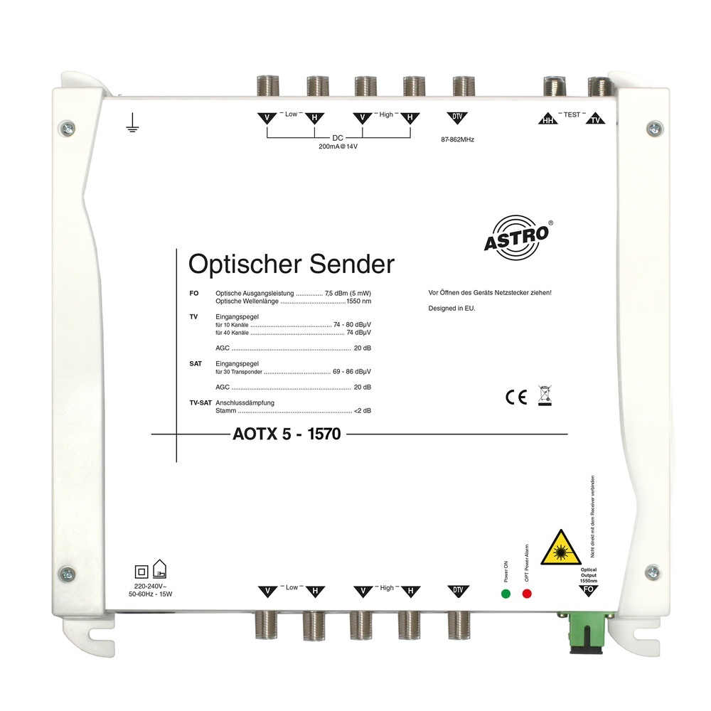 Astro Bit Optischer Sender 00390104 Typ AOTX 5 1570