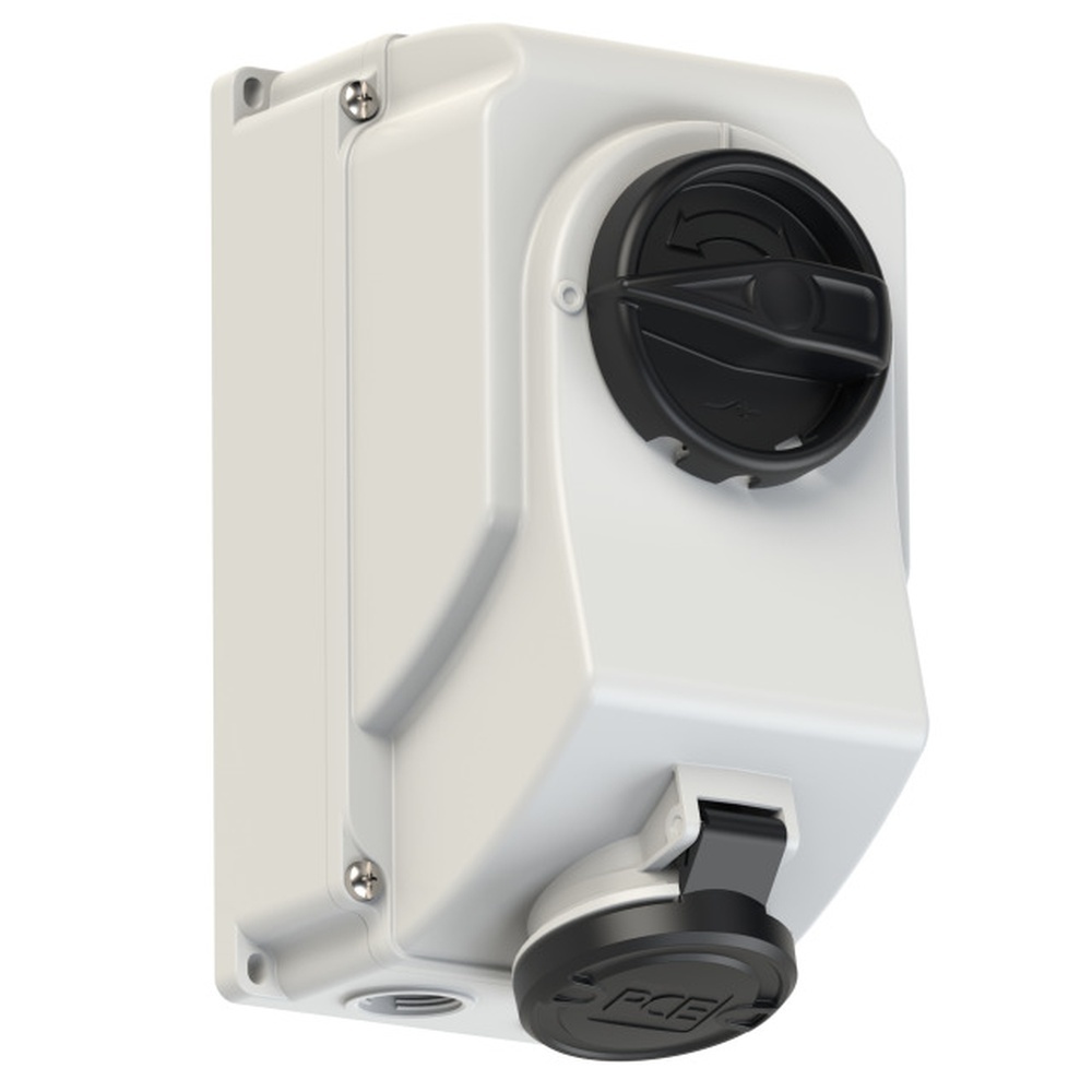 PC Electric Abschaltbare Wanddose 7514-7
