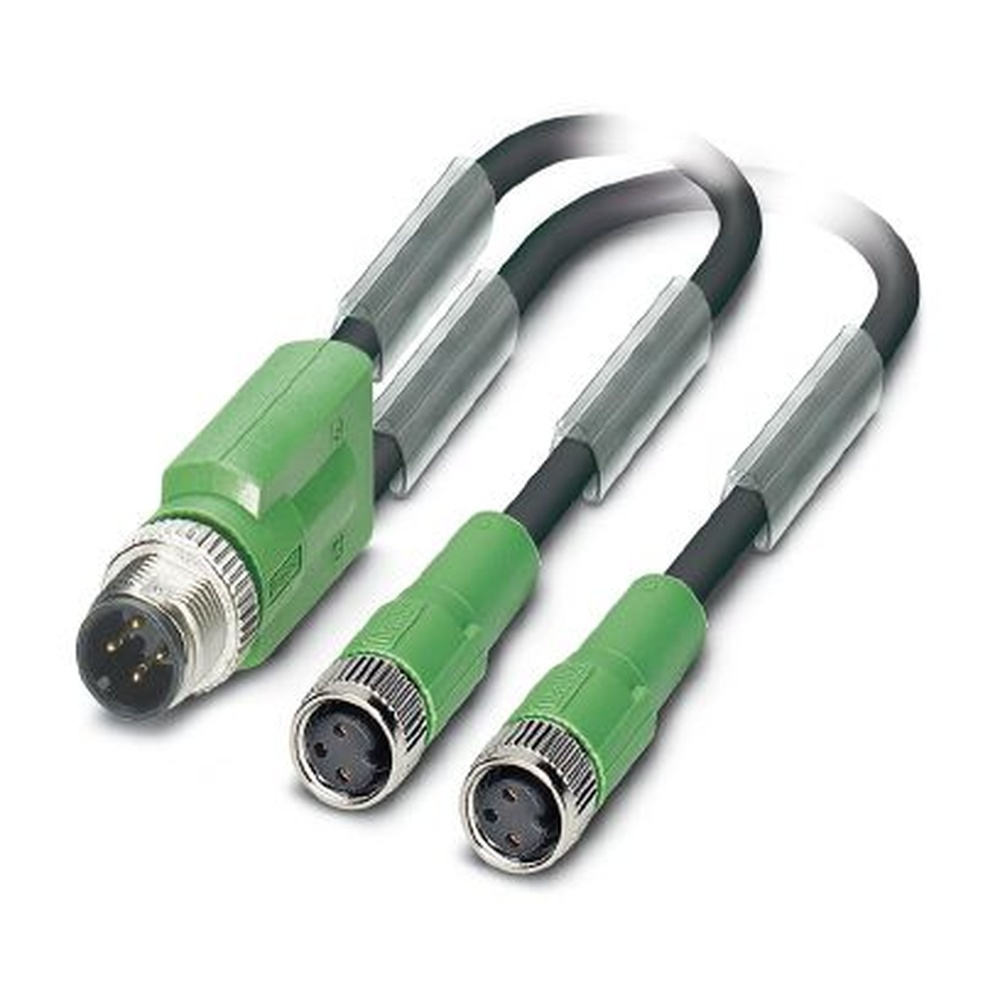Phoenix Contact Sensor Aktor Kabel 1671344 Typ SAC-3P-M12Y/2X0,6-PUR/M 8FS