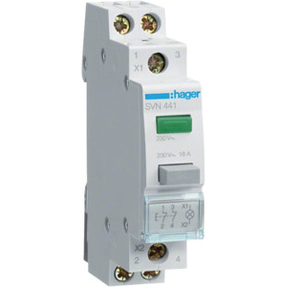Hager Taster 16A SVN441
