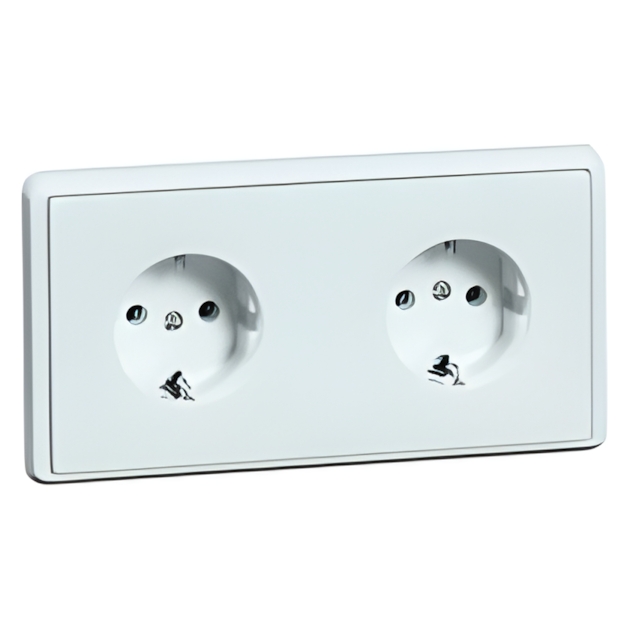 Peha Doppelsteckdose D 95.6512/3.02 Nr. 00819811