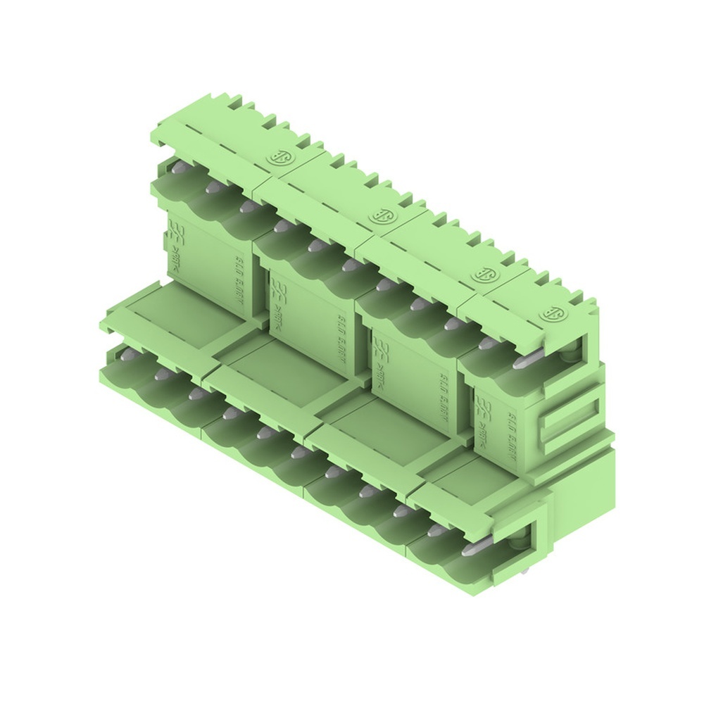 Weidmüller Leiterplattensteckverbinder 1013970000 Typ SLD 5.08V/22/90B 3.2 SN GN BX