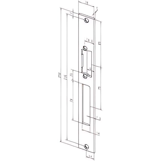 Assa Abloy Flachschließblech -------62B35-01