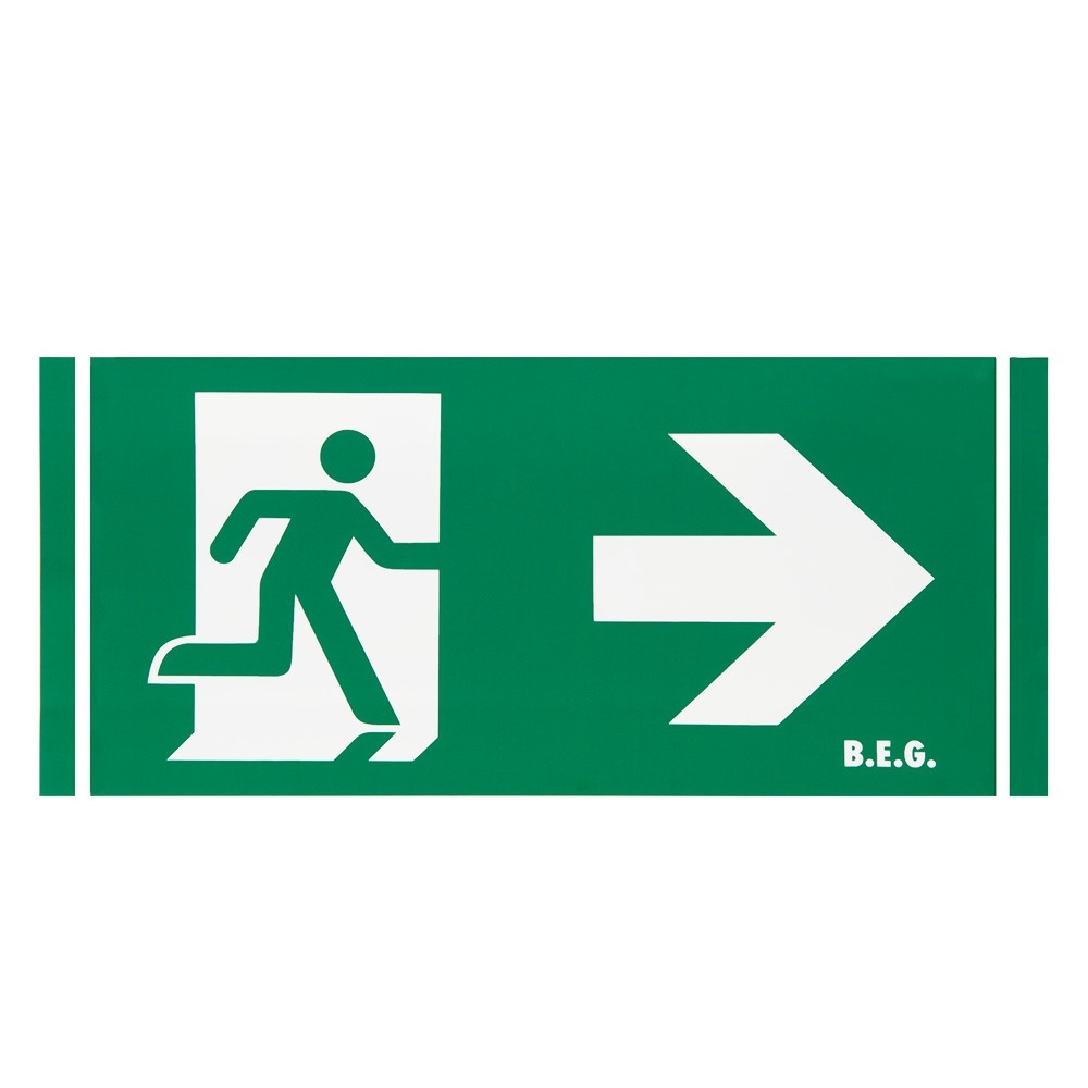 B.E.G. Brück Piktogramm 5371 Typ Piktogramm 2DN14 Pfeil nach rechts