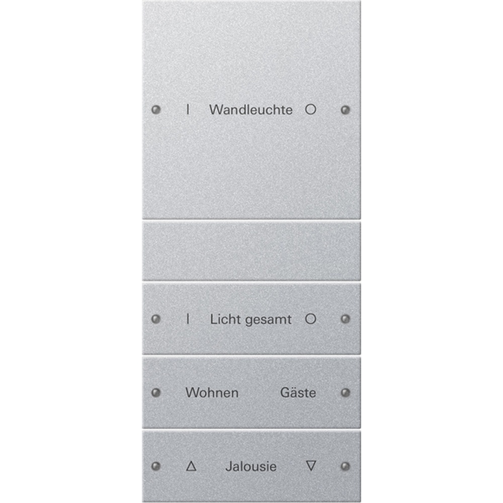 Gira Wippenset 4fach 220426