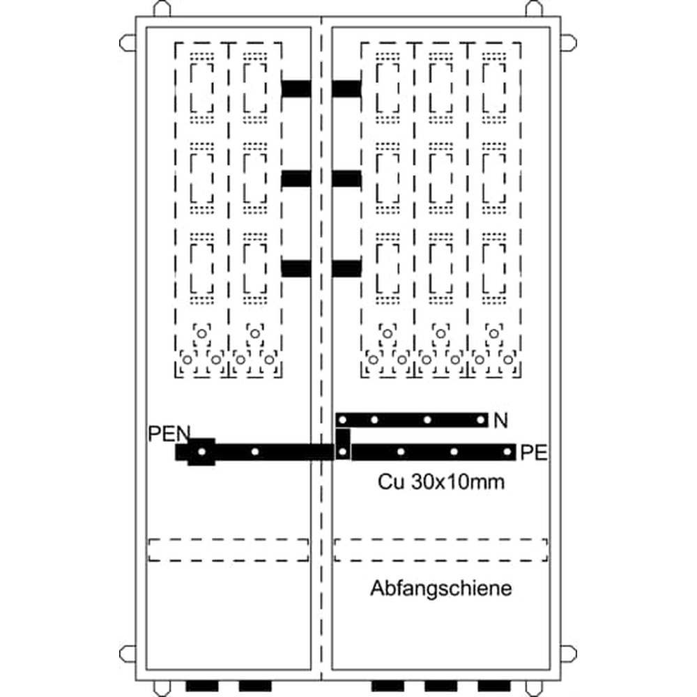Striebel & John Hausanschlussschrank 2CPX032630R9999 Typ KS876