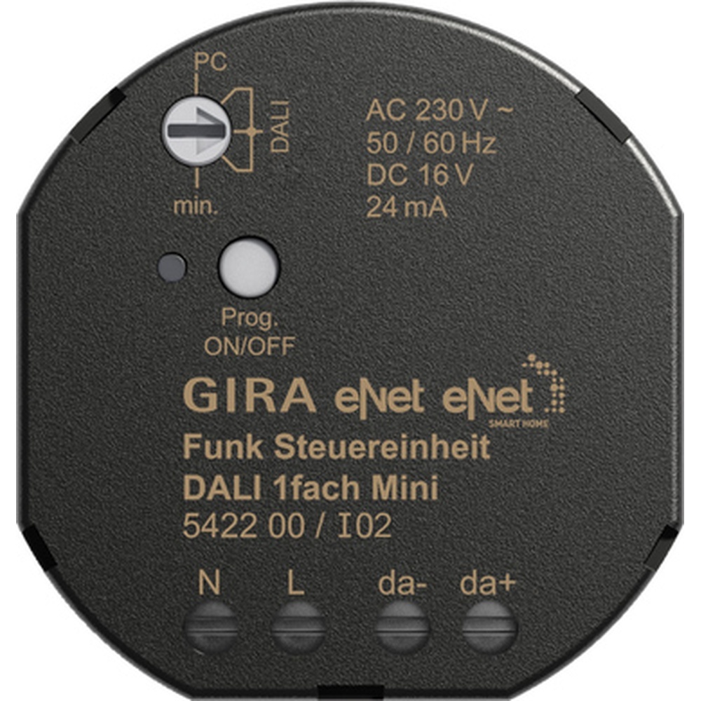 Gira Steuereinheit 1fach 542200