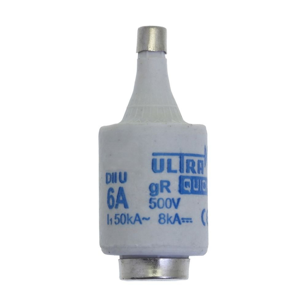 Eaton Sicherungseinsatz 6D27R Typ FUSE-D2 6A F GR 500VAC E27
