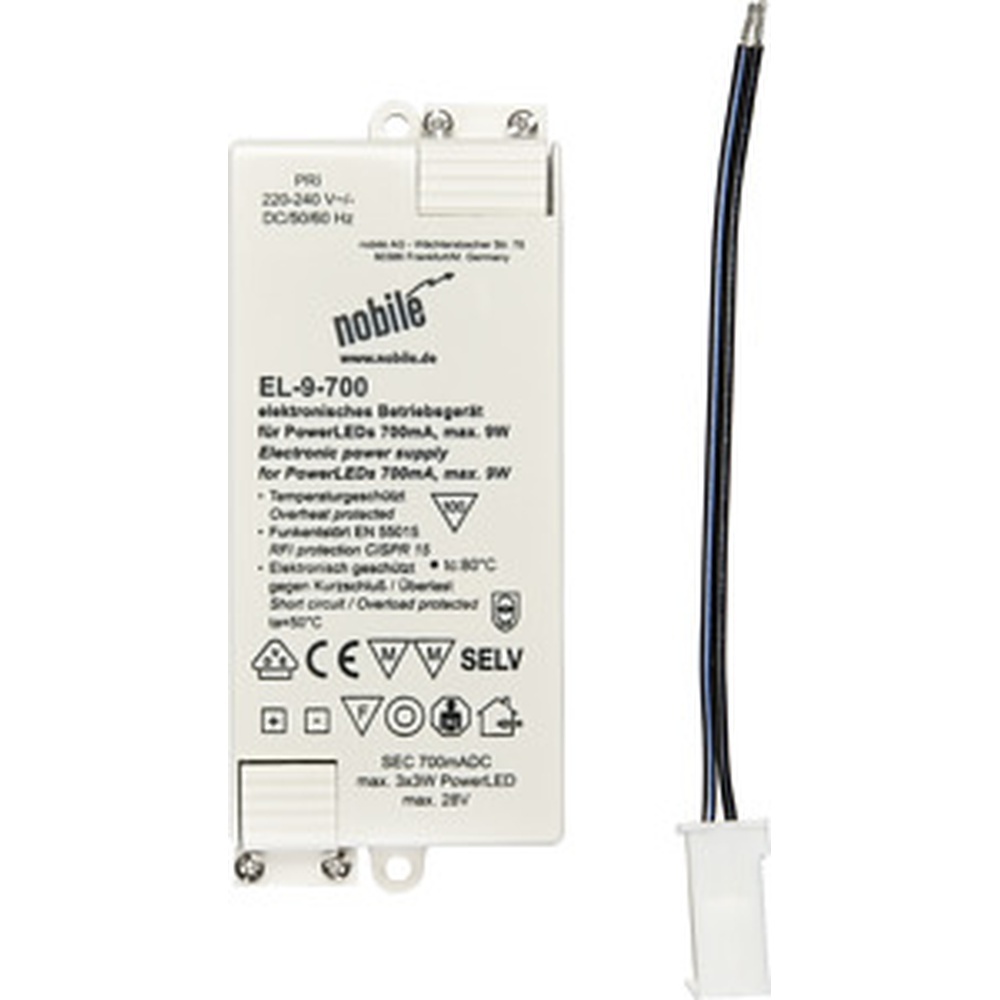 Nobile Betriebsgerät 8999027000 Typ EL-9-700