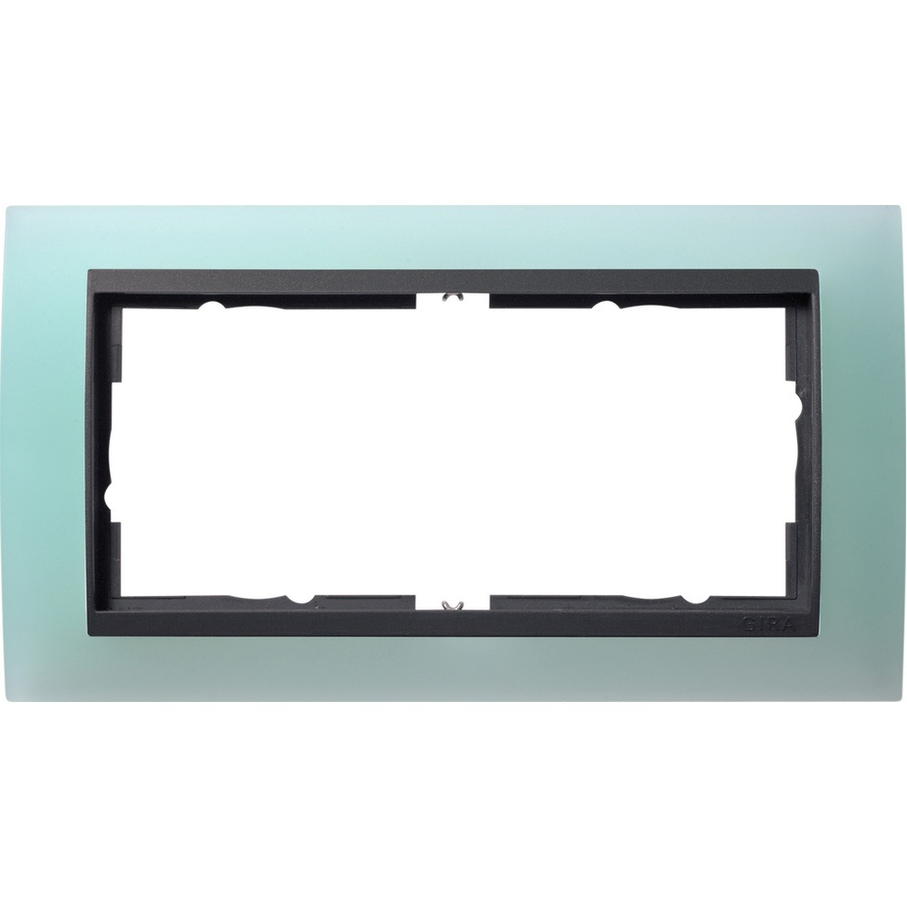 Gira Abdeckrahmen 2fach 100285