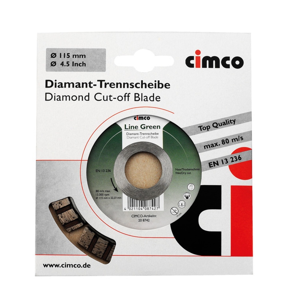 Cimco Diamant Trennscheiben 208746
