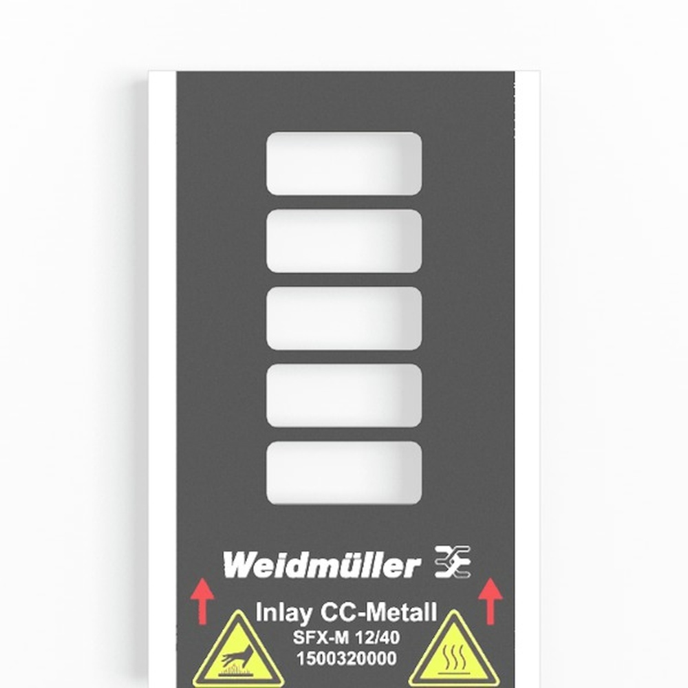 Weidmüller Inlay 1500320000 Typ INLAY SFX-M 12/40