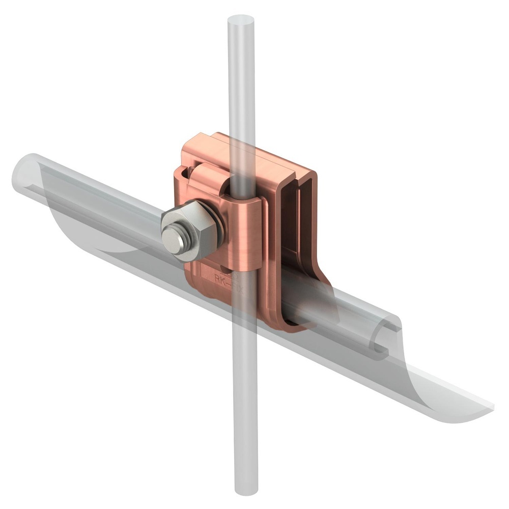 OBO Rinnenklemme mit Feder 5316468 TYP RK-FIX CU