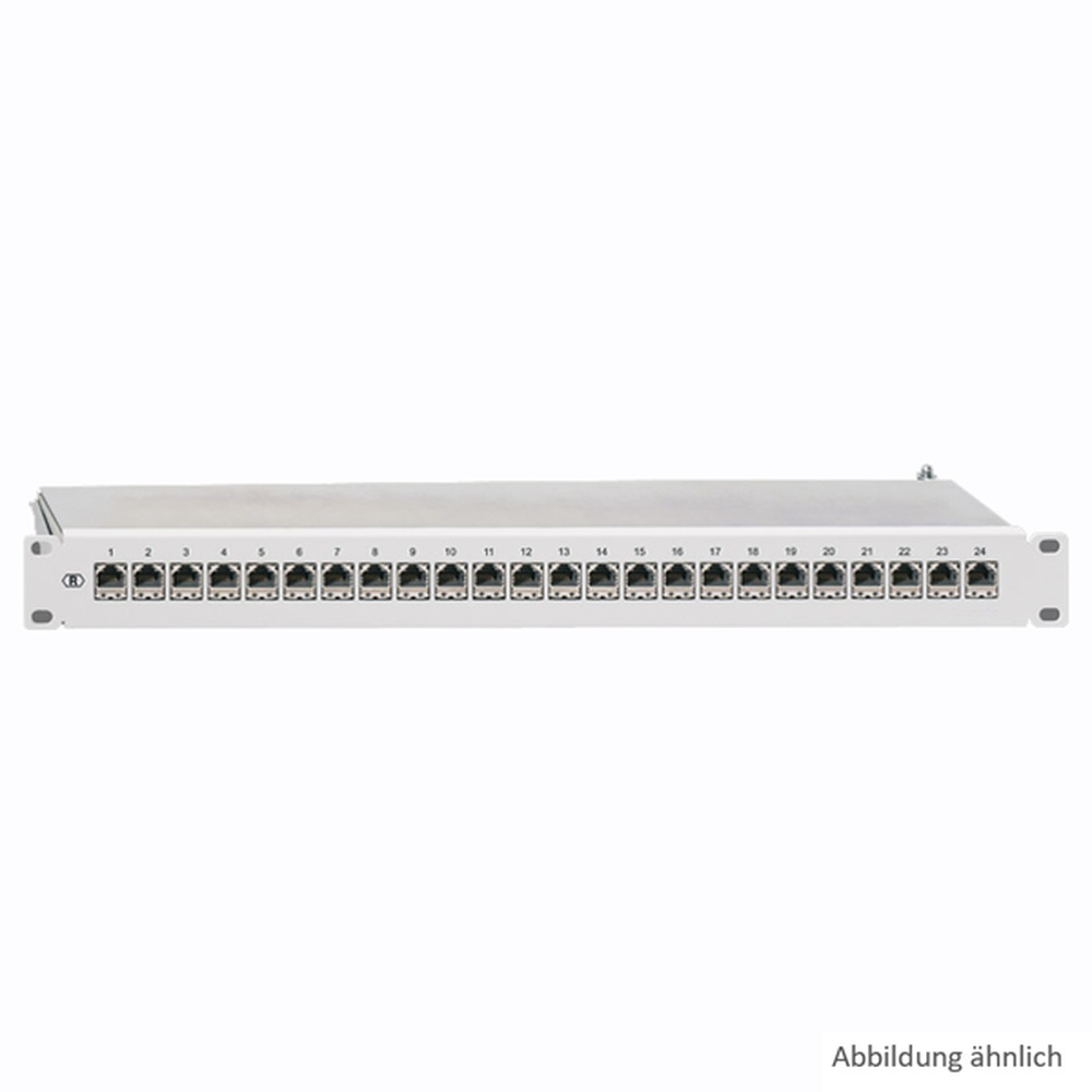 Rutenbeck PoE Patchpanel 23510305 Typ PP-24/1 PoE+