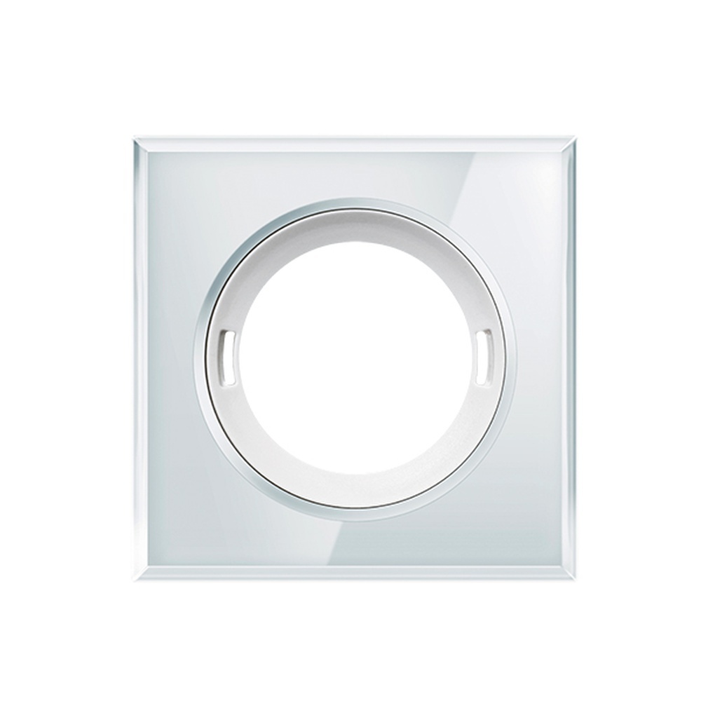 ESYLUX Abdeckung EP00007262 Typ Cover FLAT series GLASS SQUARE WHITE cover
