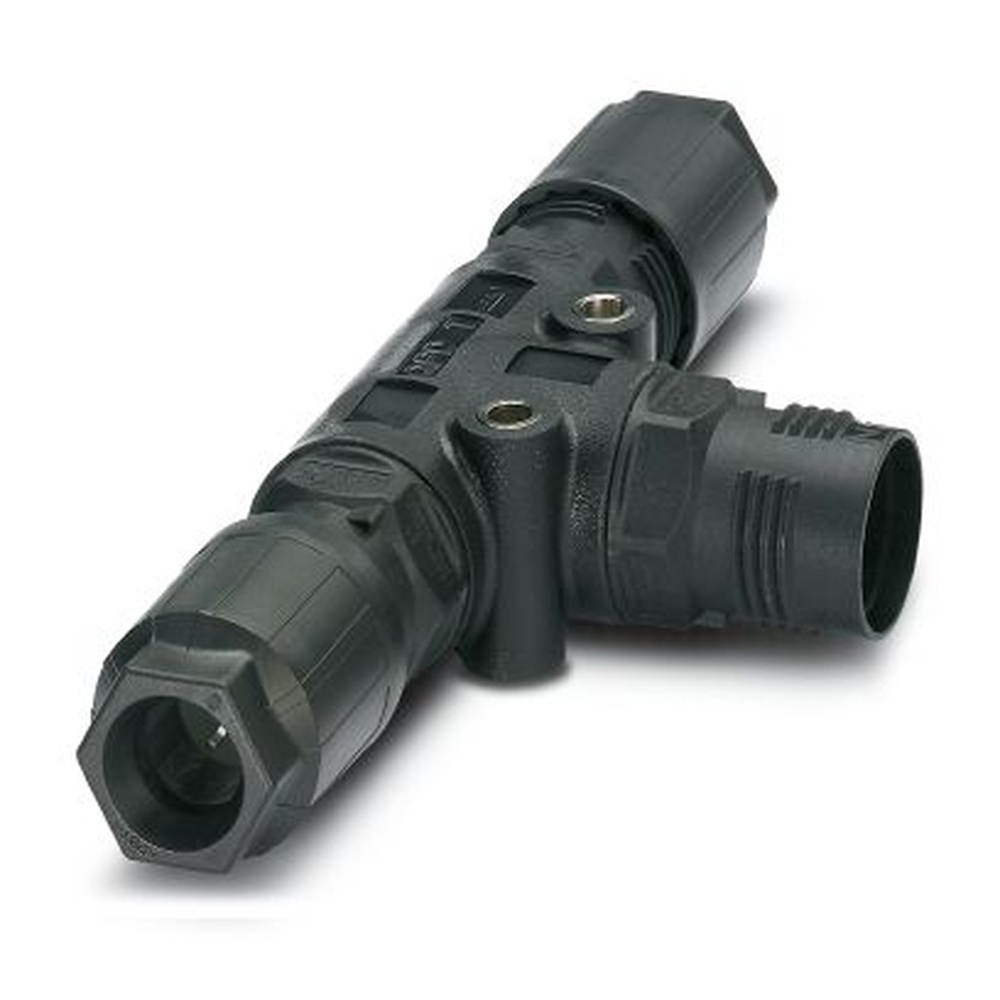 Phoenix Contact T Verteiler 1405403 Typ QPD T 4PE 2X6-11 BK