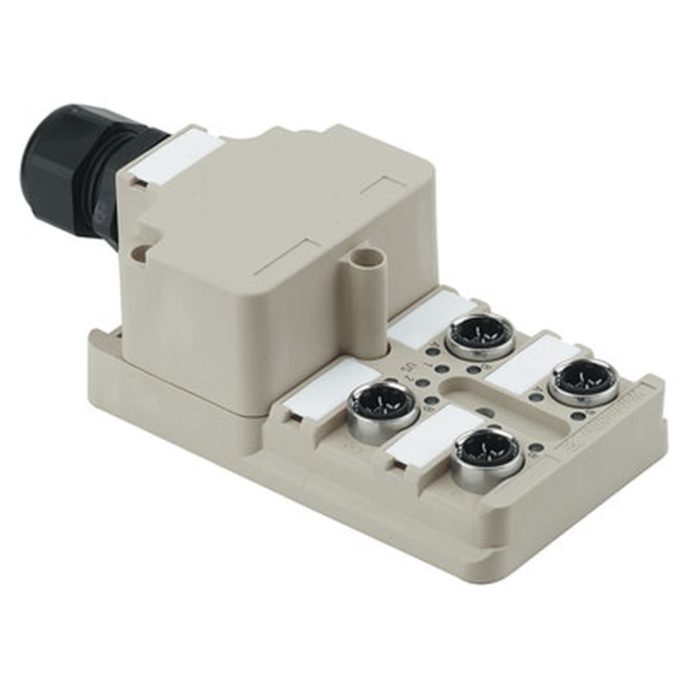 Weidmüller Passiver Sensor Aktor Verteiler 1760040000 Typ SAI-4-M 3P IDC