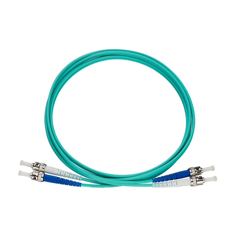 Rutenbeck Patchkabel 228051302 Typ ST-D/ST-D Patchkabel OM3 aqua 2m