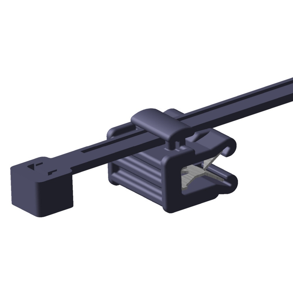 Hellermann Tyton Befestigungsbinder 156-00017 Typ T50SOSEC21-PA66HS/PA66HIRHS-BK (500)