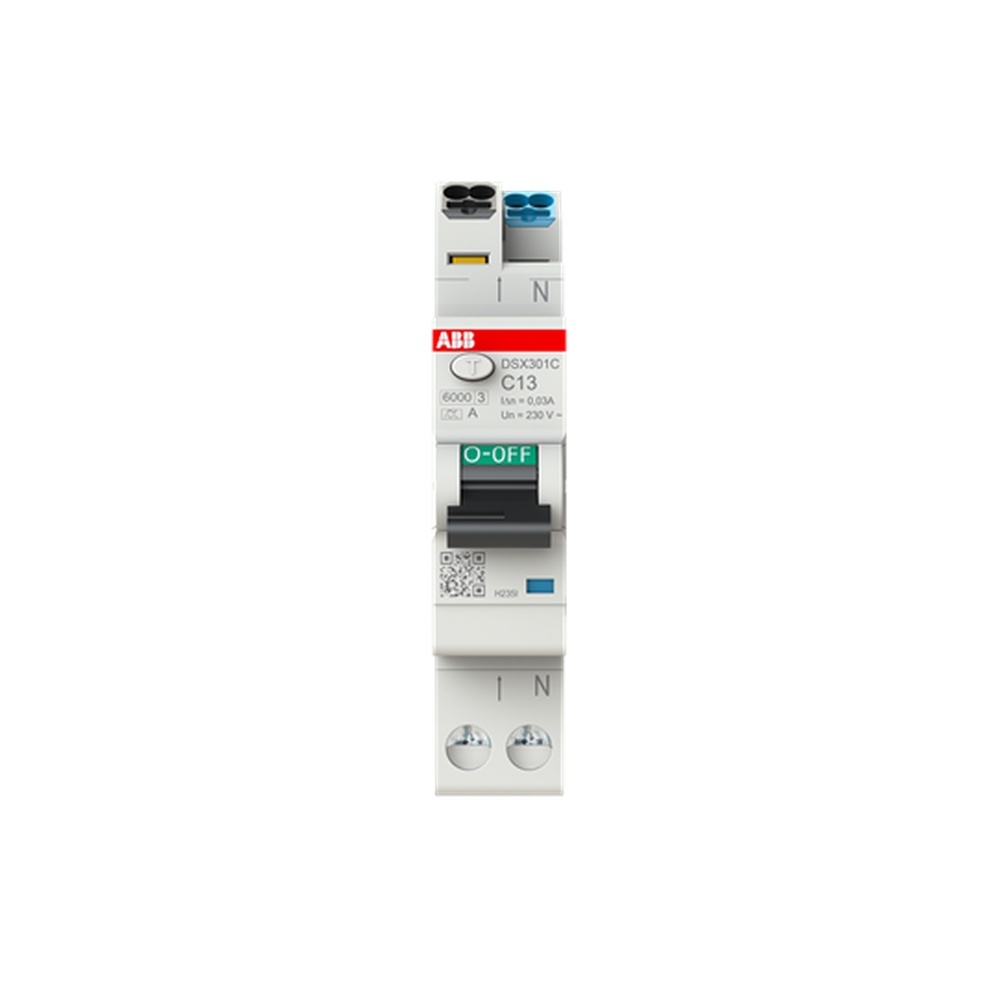 ABB Kombination FI Schalter Leitungsschutzschalter 2CSR255165U1134 Typ DSX301CA-C13/0,03