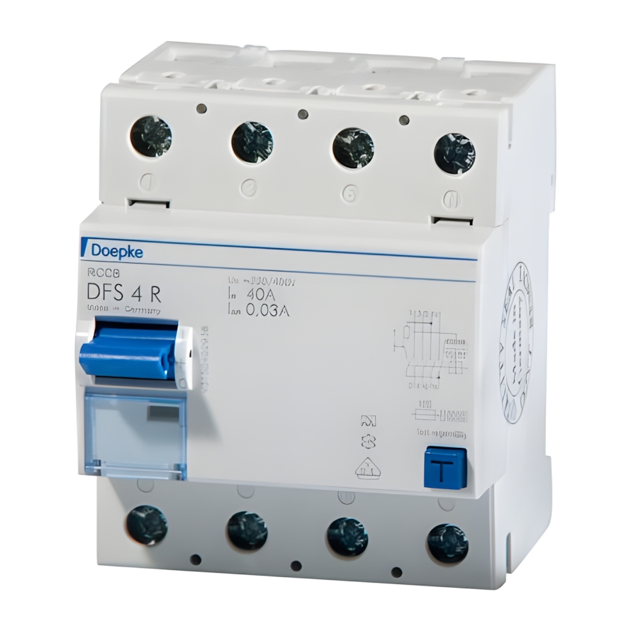 Doepke Fehlerstromschutzschalter 09122911 Typ DFS4 025-4/0,01-A R