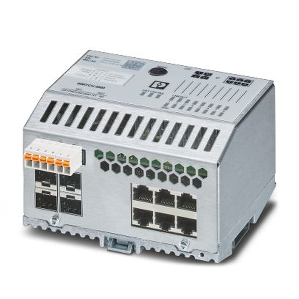 Phoenix Contact Industrial Ethernet Switch 1088872 Typ FL SWITCH 2504-2GC-2SFP