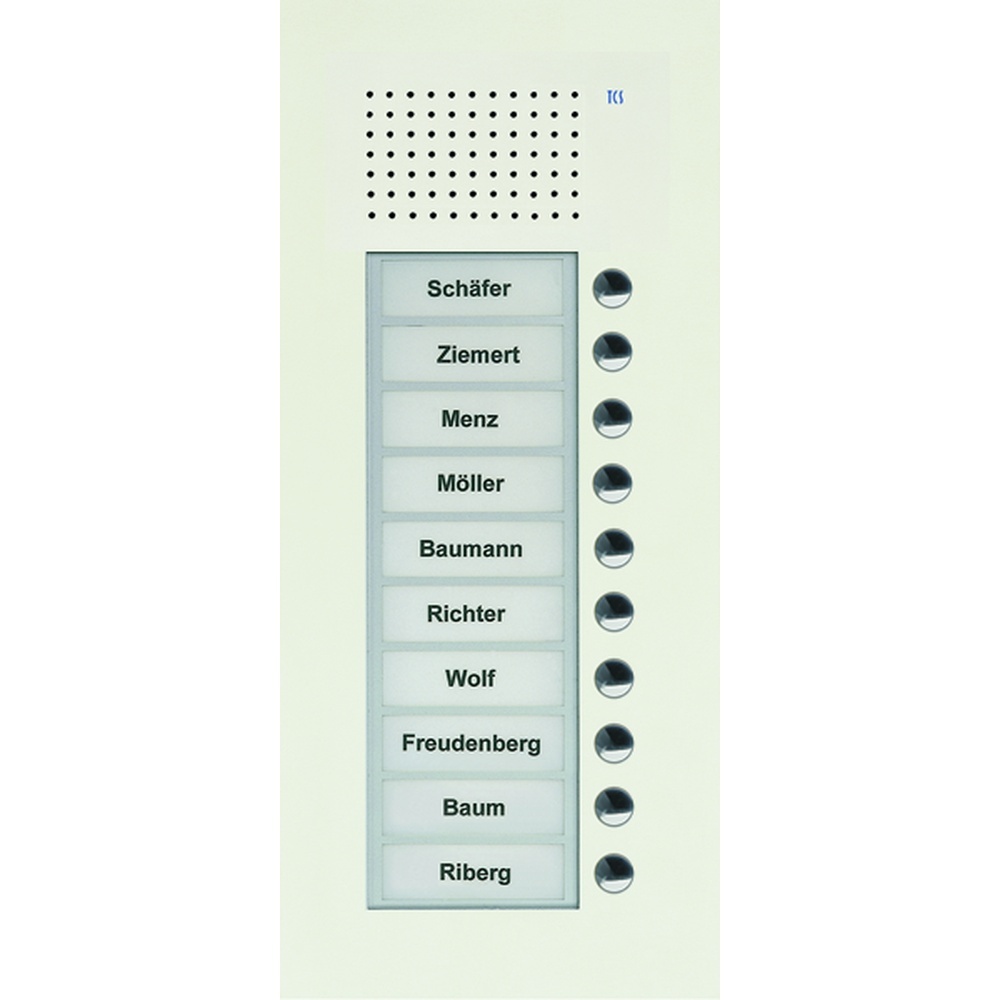 TCS Audio Außenstation PUK10/1-WS